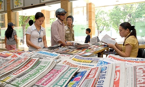 Tiếp tục xem xét sắp xếp các cơ quan báo chí thuộc Hà Nội và TP.HCM