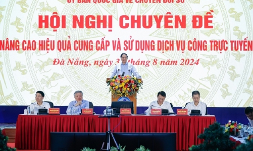 Thủ tướng chủ trì Hội nghị toàn quốc nâng cao hiệu quả cung cấp và sử dụng dịch vụ công trực tuyến