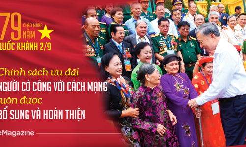 Chính sách ưu đãi người có công với cách mạng luôn được bổ sung và hoàn thiện