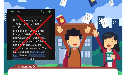 Lừa đảo thu học phí, tuyển dụng, mạo danh Cục Đăng kiểm tràn lan trên không gian mạng