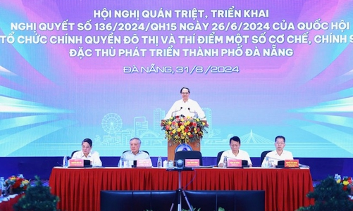 Thành lập Ban chỉ đạo thực hiện thí điểm một số cơ chế, chính sách đặc thù phát triển thành phố Đà Nẵng