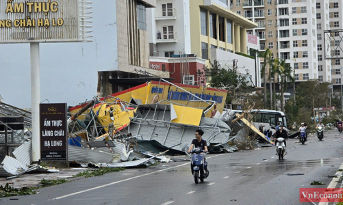 [Phóng sự ảnh]: Quảng Ninh tan hoang sau siêu bão Yagi