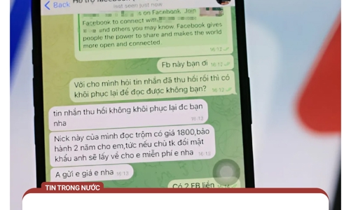 Cảnh giác lừa đảo bằng dịch vụ đọc trộm tin nhắn, mua bán hàng giả trên mạng xã hội