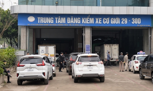 Nhiều trung tâm đăng kiểm phía Bắc đóng cửa do ảnh hưởng của bão số 3
