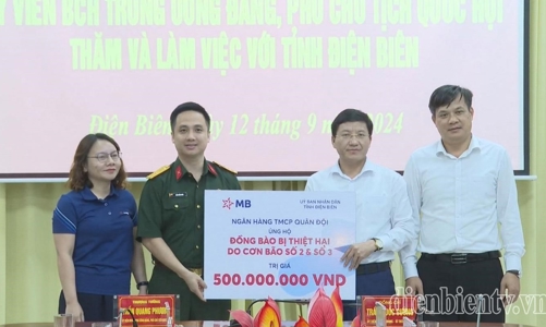 MB góp một ngày công, sẻ chia cùng đồng bào