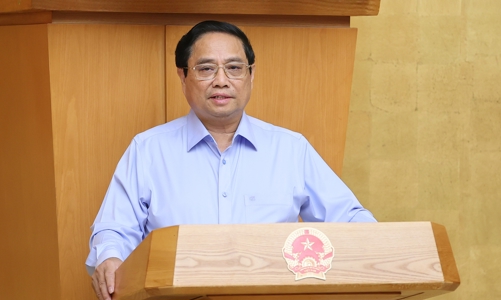 Thủ tướng Chính phủ Phạm Minh Chính chủ trì cuộc họp về phát triển bền vững kinh tế biển