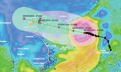 Hậu quả khủng khiếp của siêu bão Yagi