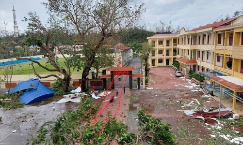 Hải Phòng: Sở Giáo dục Đào tạo yêu cầu không vận động phụ huynh tài trợ cho trường sau bão Yagi