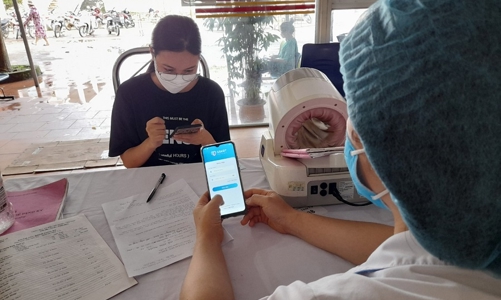 Bảo mật thông tin cá nhân trên sổ sức khỏe điện tử VNeID 