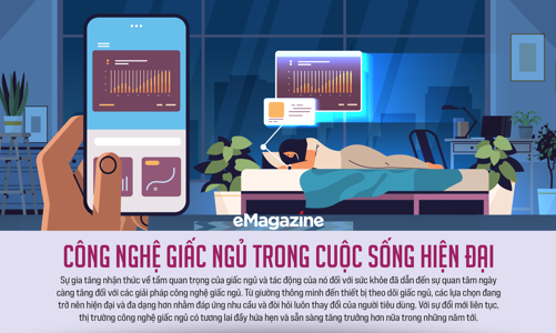 Công nghệ giấc ngủ trong cuộc sống hiện đại