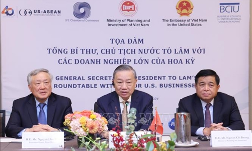 Tổng Bí thư, Chủ tịch nước mong doanh nghiệp Mỹ tiếp tục nỗ lực để trở thành nhà đầu tư lớn nhất tại Việt Nam