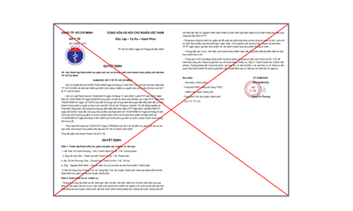 Cảnh giác với các thủ đoạn giả mạo Thanh tra Sở Y tế TP.HCM