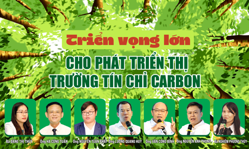 Triển vọng lớn cho phát triển thị trường tín chỉ carbon 