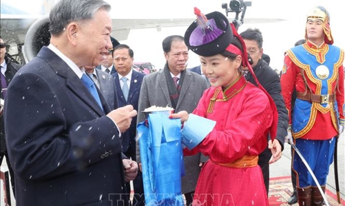 Tổng Bí thư, Chủ tịch nước Tô Lâm bắt đầu thăm cấp Nhà nước tới Mông Cổ