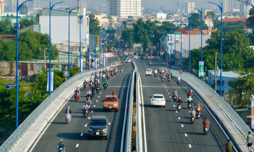 Cầu Nam Lý tại Thủ Đức chính thức thông xe sau gần 8 năm xây dựng