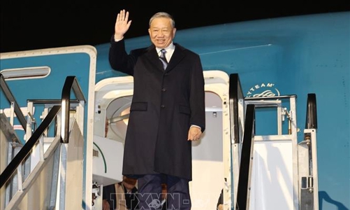 Tổng Bí thư, Chủ tịch nước Tô Lâm bắt đầu thăm cấp Nhà nước tới Ireland