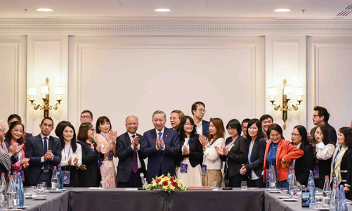 Tổng Bí thư, Chủ tịch nước Tô Lâm khẳng định vai trò của trí thức kiều bào thuộc cộng đồng Pháp ngữ