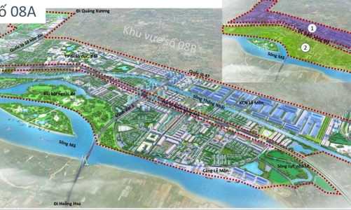Đẩy nhanh quy hoạch đô thị 1.600ha khu Đông Nam thành phố Thanh Hoá