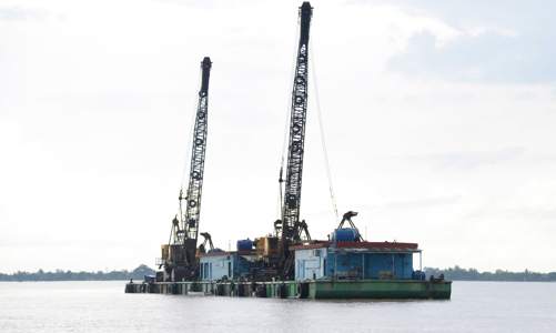 Khởi công khai thác mỏ cát phục vụ dự án đường Vành đai 3 TP.HCM