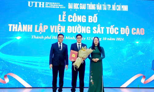 Thành lập Viện Đường sắt tốc độ cao đầu tiên tại Việt Nam