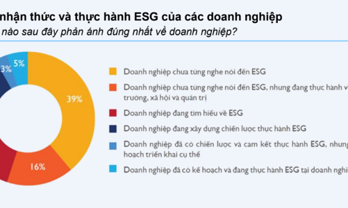 62% doanh nghiệp chưa nắm rõ các chính sách về ESG và kinh doanh bền vững
