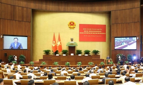 Hội nghị toàn quốc quán triệt, triển khai thực hiện Nghị quyết hội nghị Trung ương 10 khóa XIII