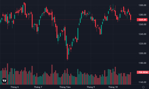 Xả lũ bất ngờ, thanh khoản lên đỉnh 13 phiên, VN-Index chạm đáy ngắn hạn