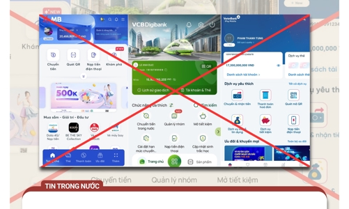 Kêu gọi quyên góp từ thiện, bị mất tiền vì cài đặt ứng dụng ngân hàng giả mạo