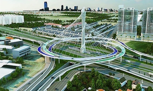 Phấn đấu hoàn thành giải phóng mặt bằng dự án Vành đai 4 Vùng thủ đô trong năm 2024 