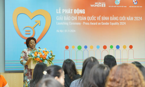 Lần đầu tiên phát động Giải Báo chí toàn quốc về bình đẳng giới 