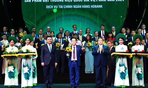 HDBank được vinh danh “Thương hiệu Quốc gia 2024”
