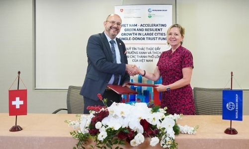 Ngân hàng Thế giới (WB) và Thụy Sĩ hỗ trợ thúc đẩy phát triển đô thị bền vững tại Việt Nam