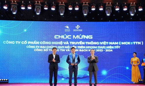 VNTT đạt Top 10 Công ty UPCoM thực hiện tốt công bố thông tin và minh bạch 