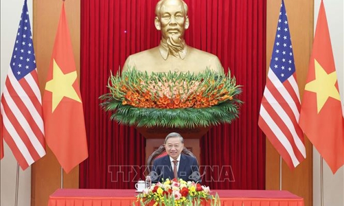 Tổng Bí thư Tô Lâm điện đàm với Tổng thống đắc cử Mỹ Donald Trump