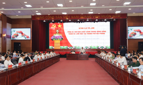 Tập trung mọi nguồn lực, phát triển Hải Phòng ngang tầm các thành phố lớn ở Châu Á