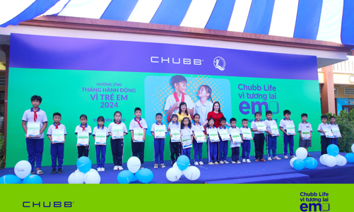 Chubb Life Việt Nam và hành trình hỗ trợ hơn 36 nghìn em học sinh trên cả nước
