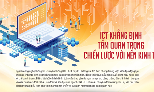 ICT khẳng định tầm quan trọng chiến lược với nền kinh tế