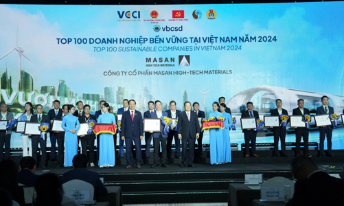 Masan High-Tech Materials 7 năm liên tiếp được công nhận là “Doanh nghiệp Bền vững”
