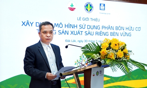 Triển khai dự án mô hình sản xuất Sầu Riêng bền vững của Yara Việt Nam tại Đắk Lắk