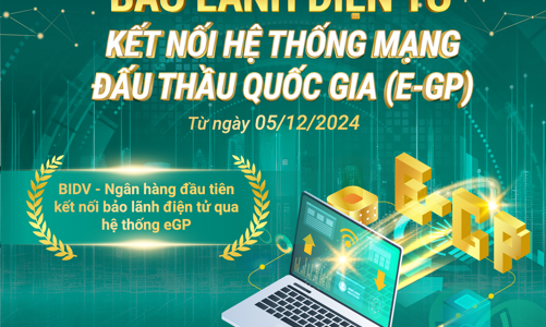 Ngân hàng tiên phong kết nối Mạng đấu thầu quốc gia để triển khai bảo lãnh dự thầu điện tử
