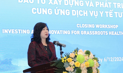 Thành công của hợp tác quốc tế về nâng cao năng lực và hiệu quả hoạt động của mạng lưới y tế cơ sở