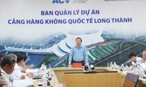 Bộ trưởng Bộ Giao thông vận tải thành lập tổ thường trực kiểm tra tiến độ dự án sân bay Long Thành hàng ngày, hàng tuần