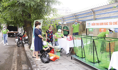 Biến rác thải thành tài nguyên xanh