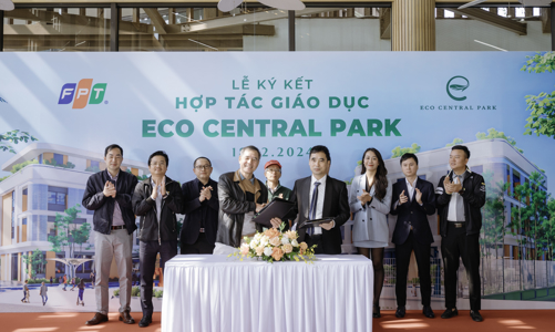 Nhà sáng lập Ecopark hợp tác với FPT kiến tạo tổ hợp giáo dục liên cấp đầu tiên tại Nghệ An