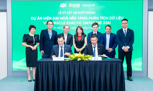 OCB tiên phong ứng dụng giải pháp dữ liệu số “Oracle ExaC@C Database 23ai” đầu tiên ở Việt Nam