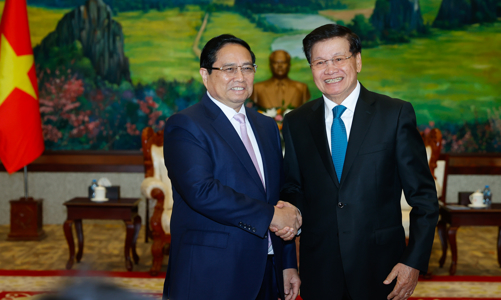 Thúc đẩy hợp tác Việt Nam - Lào theo hướng đột phá, có trọng tâm và trọng điểm