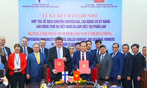 Việt Nam - Phần Lan thiết lập quan hệ đối tác về di cư lao động 