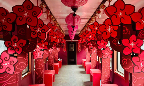 Trải nghiệm đón Giao thừa trên tàu hoả với nhiều hoạt động độc đáo