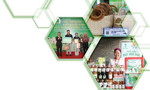 Kinh tế xanh bắt nguồn từ sản vật quê hương