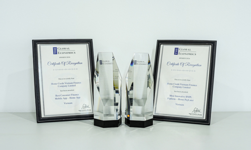 Home Credit nhận hai giải thưởng quốc tế với Home App và Home PayLater